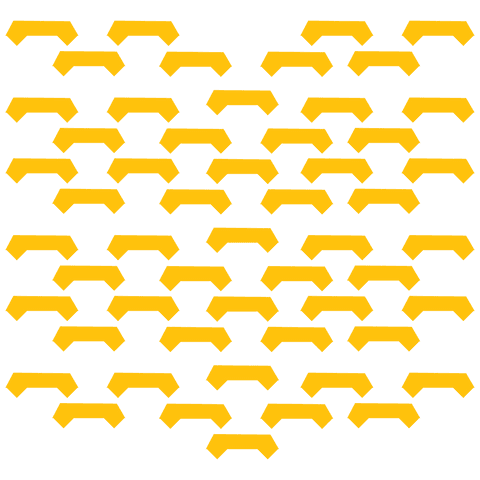 Abstract Yellow Geometric Pattern on Transparent Background - Download Free Stock Videos Pikwizard.com