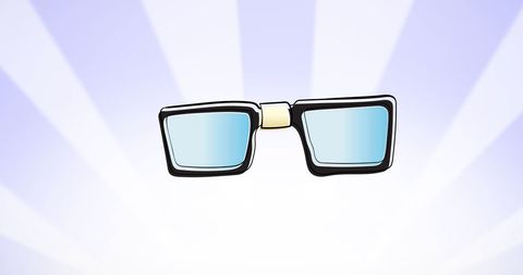 Stylish Eyewear with Blue Lenses on Radiant Background - Download Free Stock Images Pikwizard.com