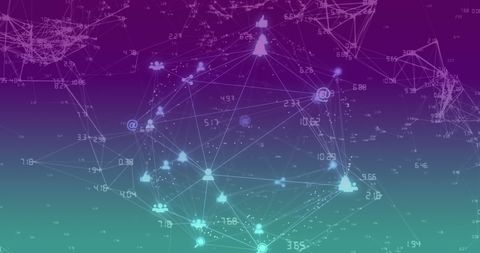 Digital Interface with Global Network of Connections - Download Free Stock Images Pikwizard.com