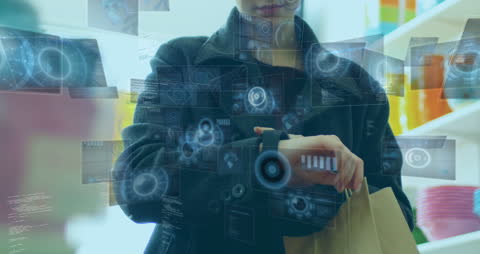 Advanced Data Visualization on Smartwatch in Retail Environment