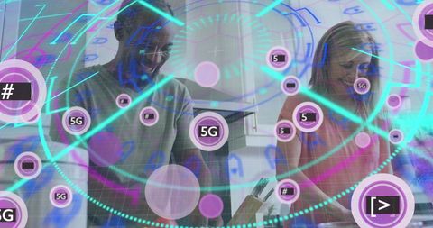 Digital wireless network over diverse collaborative team