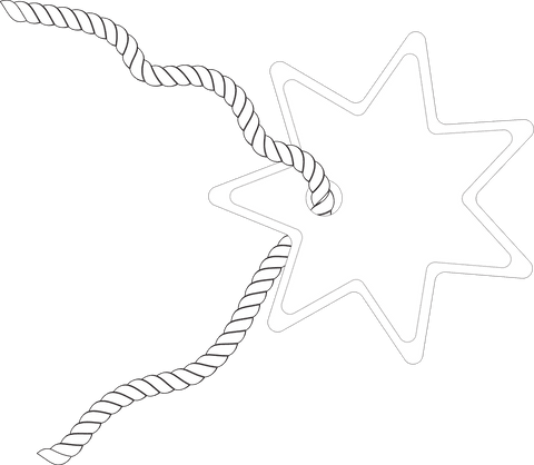 Transparent Star-Shaped Gift Tag on String for Birthdays - Download Free Stock Videos Pikwizard.com