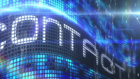 Contact Information Displayed on Digital Screen