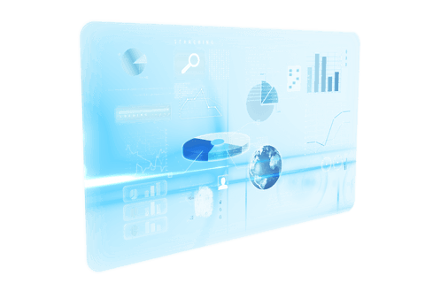 futuristic transparent data interface display - Download Free Stock Videos Pikwizard.com