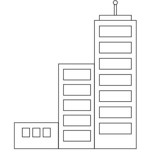 transparent building elevations isolated vector - Download Free Stock Videos Pikwizard.com