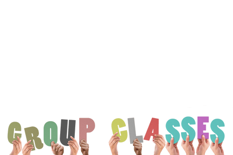 Transparent Hands Holding Colorful Group Classes Sign - Download Free Stock Videos Pikwizard.com