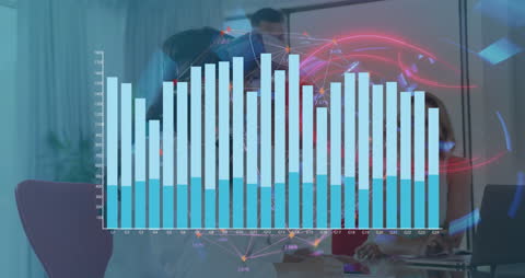 Financial Data Animation with Graph and Presentation
