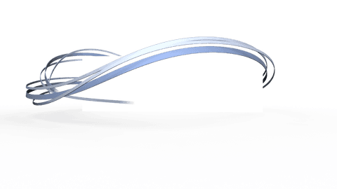 curved blue white lines on transparent background vector art - Download Free Stock Videos Pikwizard.com