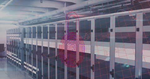 Cyber Security in Modern Data Server Room