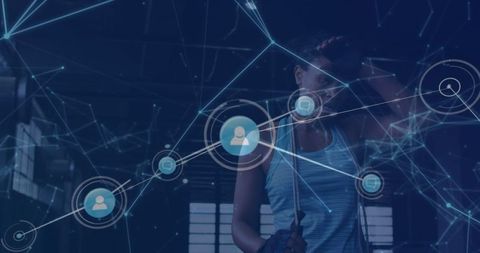 Digital Networking Concept Integrated with Gym Fitness