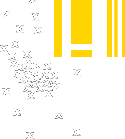 transparent pattern with white x and yellow bars, geometric modern design - Download Free Stock Videos Pikwizard.com