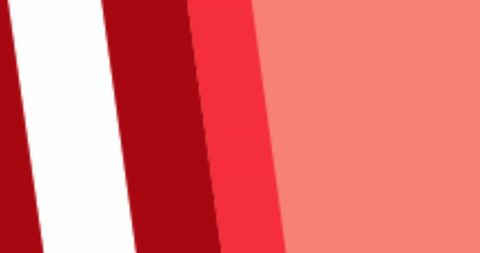 Abstract Multicolored Stripes Against Pink Background