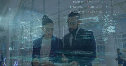Diverse Business Professionals Discussing Data Analysis - Download Free Stock Images Pikwizard.com