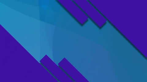 Abstract Purple Stripes on Blue Background with Copy Space