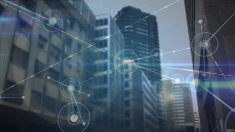 Network Connectivity Over Modern Urban Cityscape