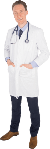 portrait of smiling doctor isolated on transparent background - Download Free Stock Videos Pikwizard.com