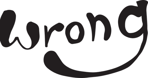 handwritten 'wrong' typography on transparent background - Download Free Stock Videos Pikwizard.com