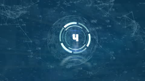 Digital Countdown with Data Processing Elements