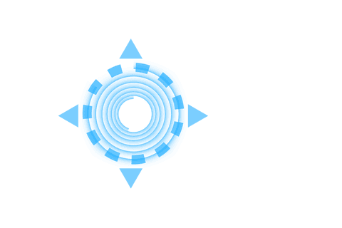 Abstract Transparent Blue Vector Shapes with Arrows - Download Free Stock Videos Pikwizard.com