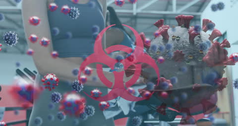 Digital Network Connections Global Interface Animation