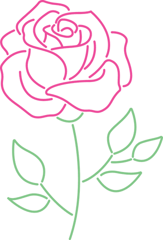 Pink Rose Illustration on Transparent Background for Valentine's Day - Download Free Stock Videos Pikwizard.com