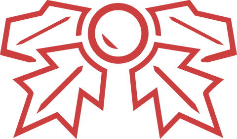 Abstract Red Bow Outline with Transparent Background - Download Free Stock Videos Pikwizard.com
