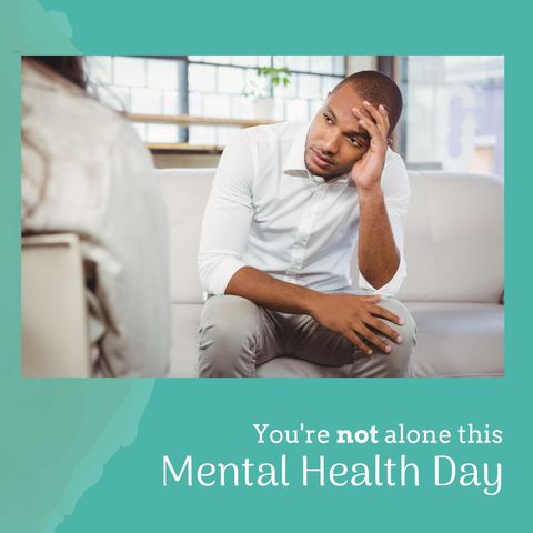Counseling Session Highlighting Mental Health Awareness - Download Free Stock Templates Pikwizard.com
