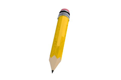 Yellow Pencil Digital Illustration on Transparent Background - Download Free Stock Videos Pikwizard.com