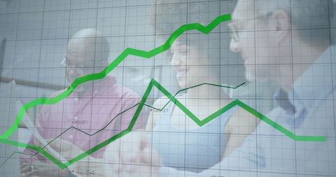 Dynamic financial analysis with business team visualization