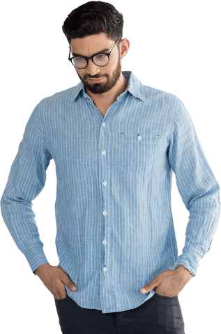 Caucasian Man Wearing Eyeglasses on Transparent Background