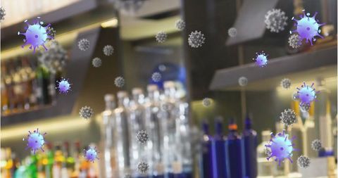 Virtual Representation of Viruses in Elaborate Laboratory Ambiance