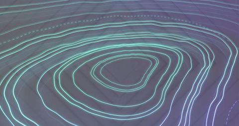 Futuristic Digital Interface with Glowing Network Lines - Download Free Stock Images Pikwizard.com