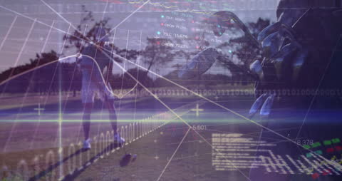 Golf and Technology Innovation with Stock Market Data Overlay