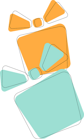 transparent coral and mint geometric shape design - Download Free Stock Videos Pikwizard.com