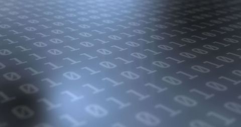 Binary Code Pattern Symbolizing Digital Data Encryption - Download Free Stock Images Pikwizard.com