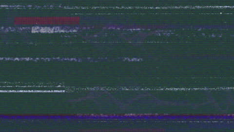 Digital Noise and Visual Interference Backdrop Theme