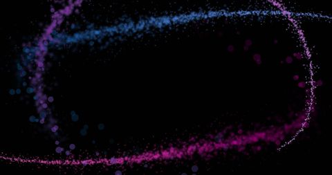 Colorful Light Trails and Spots on Black Background - Download Free Stock Images Pikwizard.com