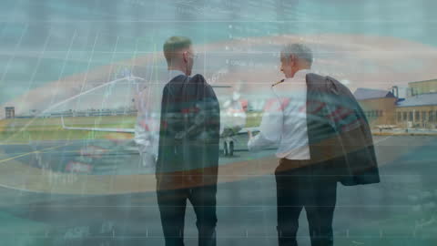 Innovative Business Travel and Data Integration Concept