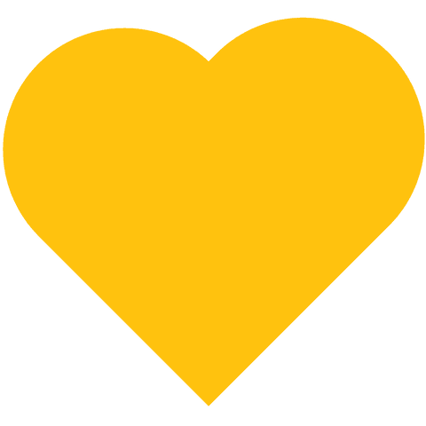 yellow heart shape on transparent background for love concepts - Download Free Stock Videos Pikwizard.com