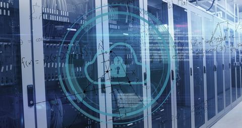 Digital cloud security system in modern data center