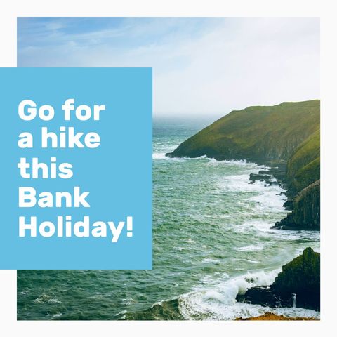 Inspiring bank holiday adventure and coastal hiking