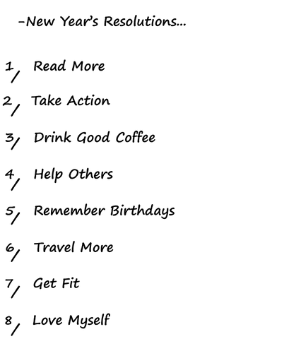 new year's resolutions checklist on transparent background - Download Free Stock Videos Pikwizard.com