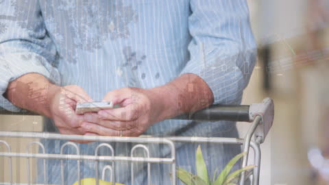 Digital Transactions During Shopping in Grocery Aisle