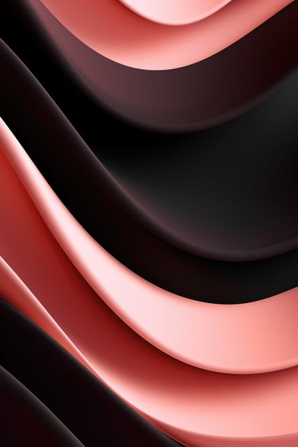 Shiny rose gold and black abstract curves, created using generative ai technology - Download Free Stock Photos Pikwizard.com