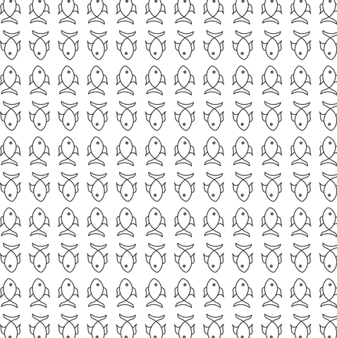 seamless fish pattern silhouettes on transparent background - Download Free Stock Videos Pikwizard.com
