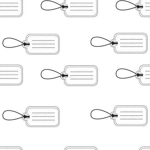 Abstract White Tags Pattern on Transparent Background - Download Free Stock Videos Pikwizard.com