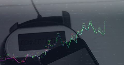 Digital Interface with Smartphone and Data Graphs