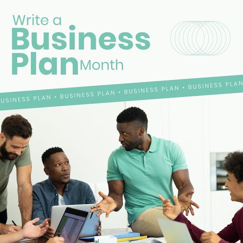 multiracial coworkers collaborating on business plan in office - Download Free Stock Templates Pikwizard.com