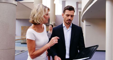 Business Professionals in Discussion