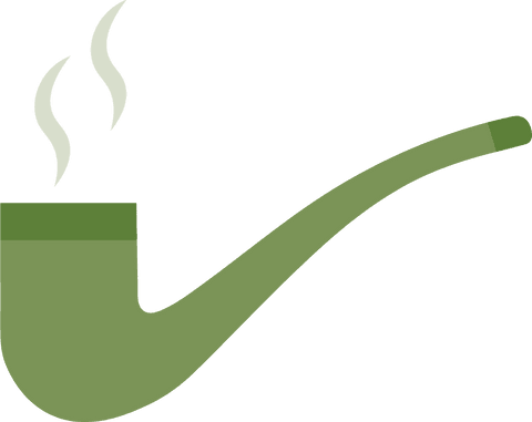 green smoking pipe illustration with transparent background - Download Free Stock Videos Pikwizard.com